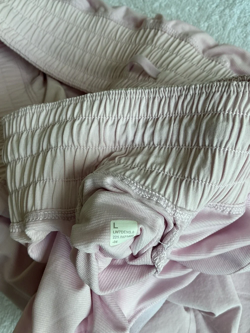 lululemon athletica Light Pink Layered Athletic Skort